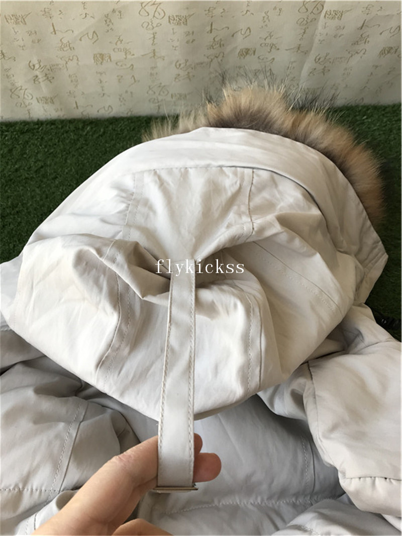 Canada Goose White Down Coat